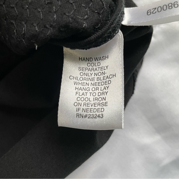 New York & Company Black Three Quarter Sleeve Sequin Top Size XS - Picture 4 of 4